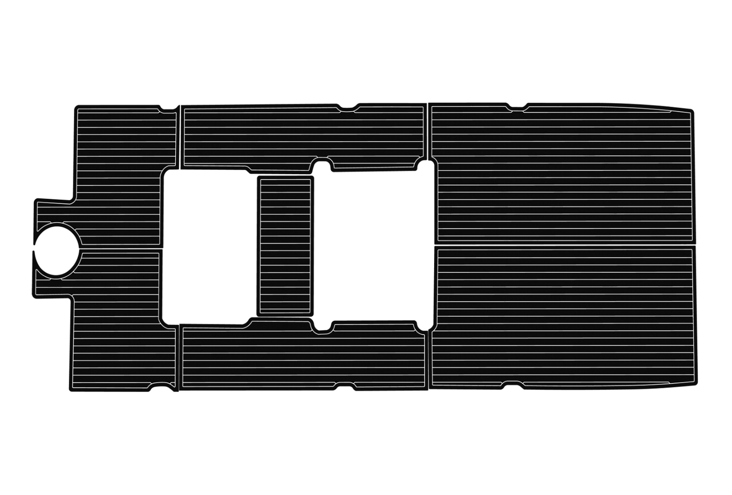 2016-2018 Carolina Skimmer 21 Cockpit 1/4"6mm EVA foam floor