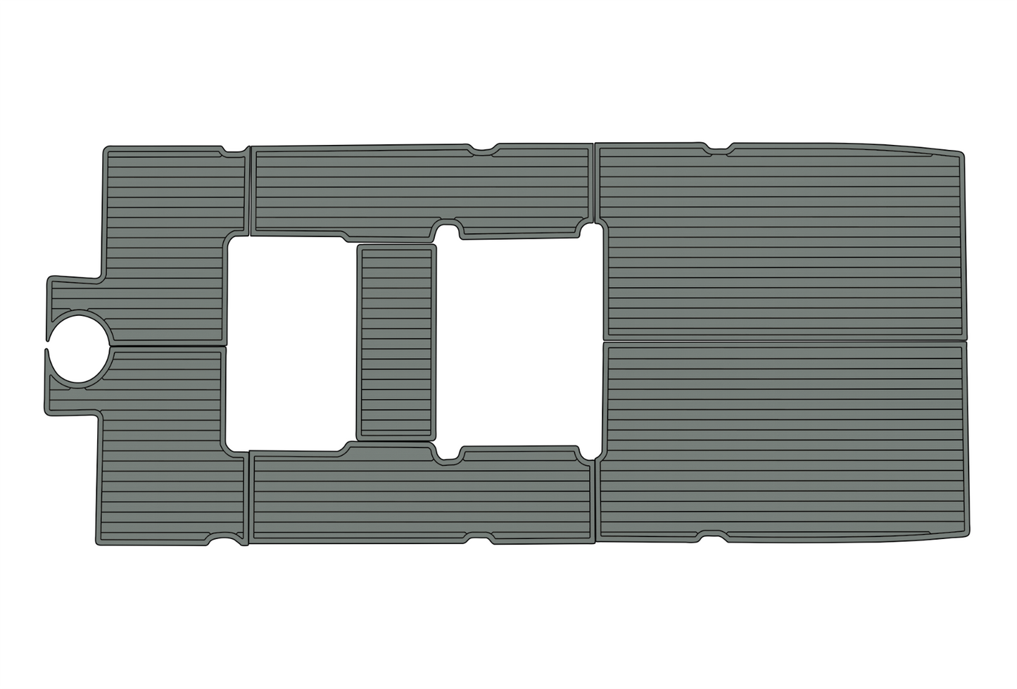 2016-2018 Carolina Skimmer 21 Cockpit 1/4"6mm EVA foam floor