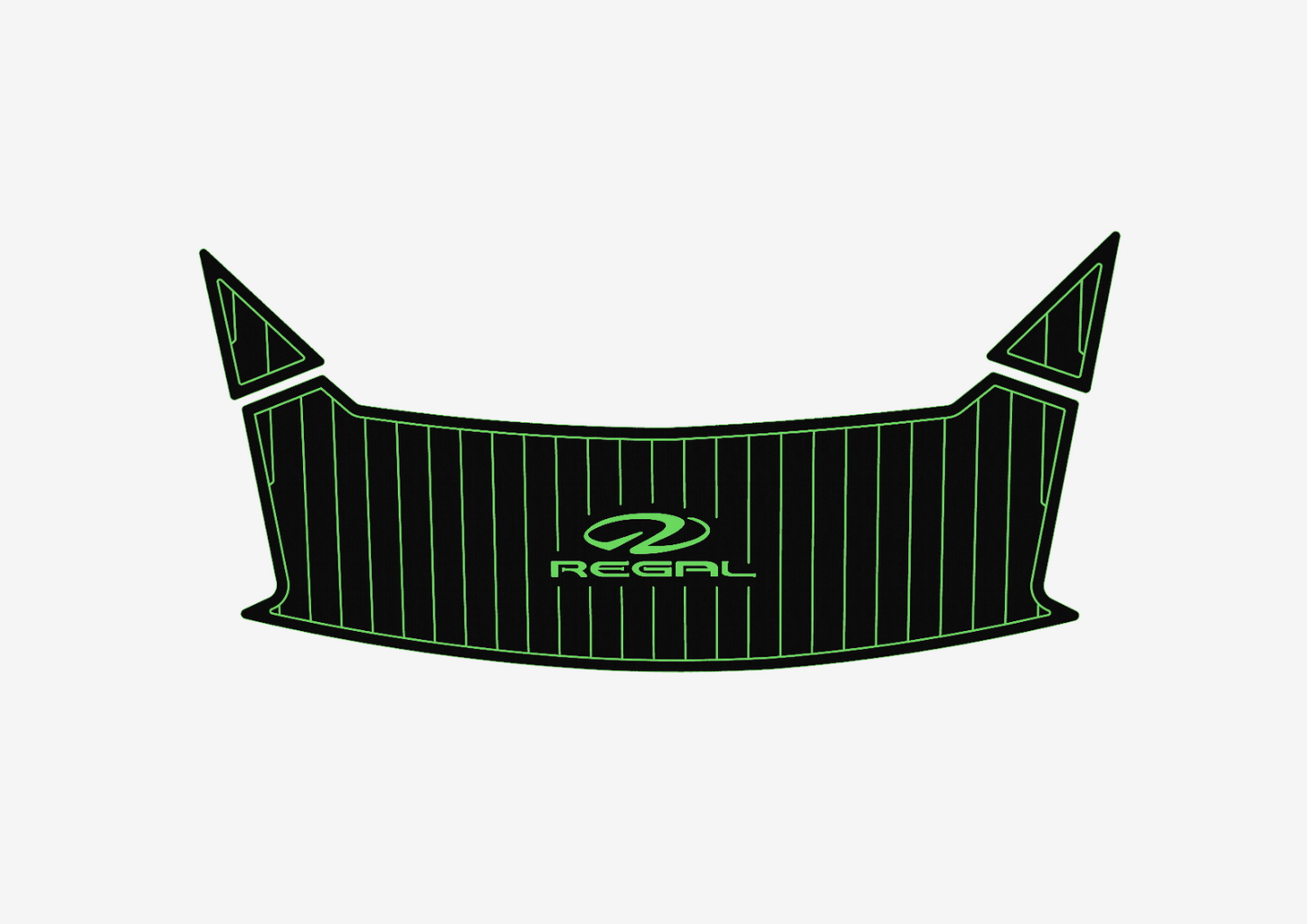 2011-2016 REGAL 2100 Swim platform bow 1/4"6mm EVA foam faux MAT floor