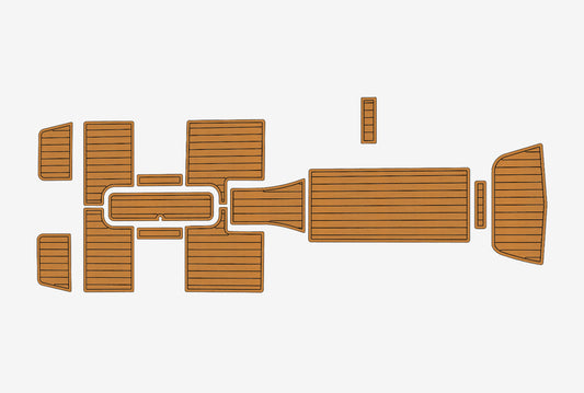2017-2020 Shockwave 22 Deck Marine teak deck seadek EVA Foam Boat flooring