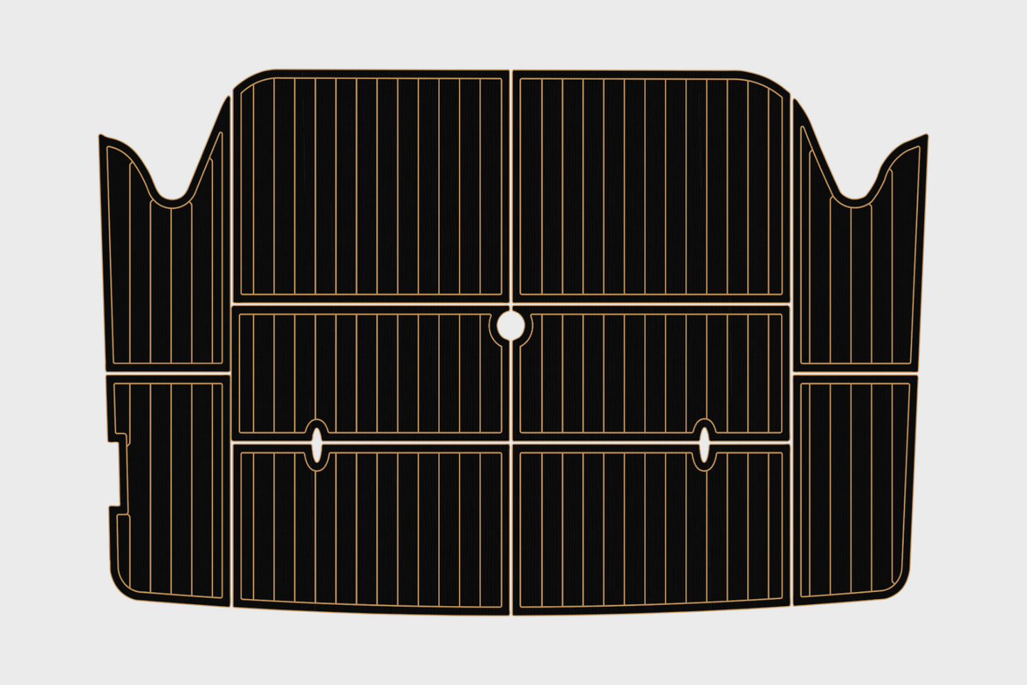 2001 Regal 2760 Swim platform 1/4"6mm EVA foam faux teak deck marine floor