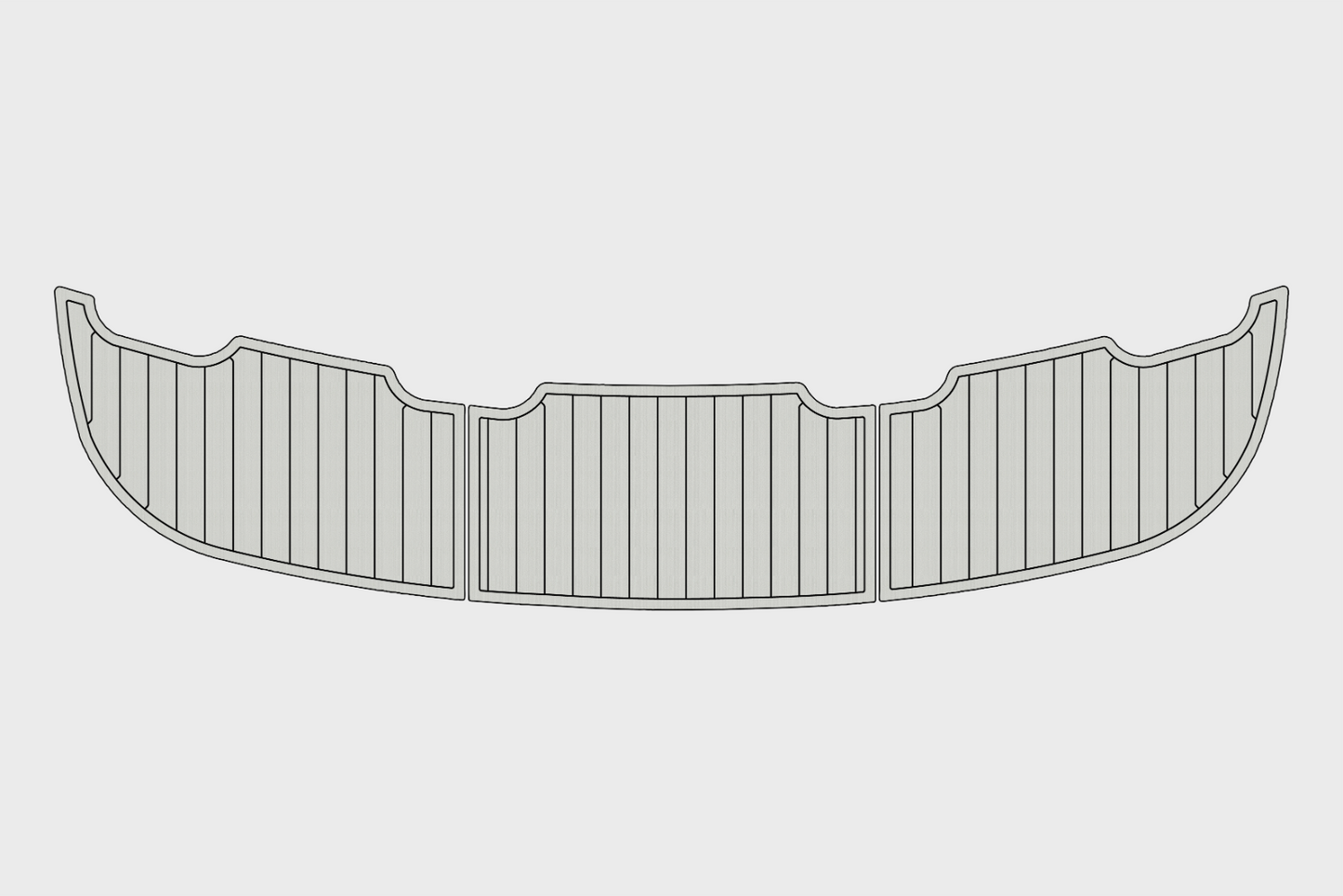1986-1989 Tollycraft 34 Sport Seda Swim platform 1/4"6mm EVA Foam floor