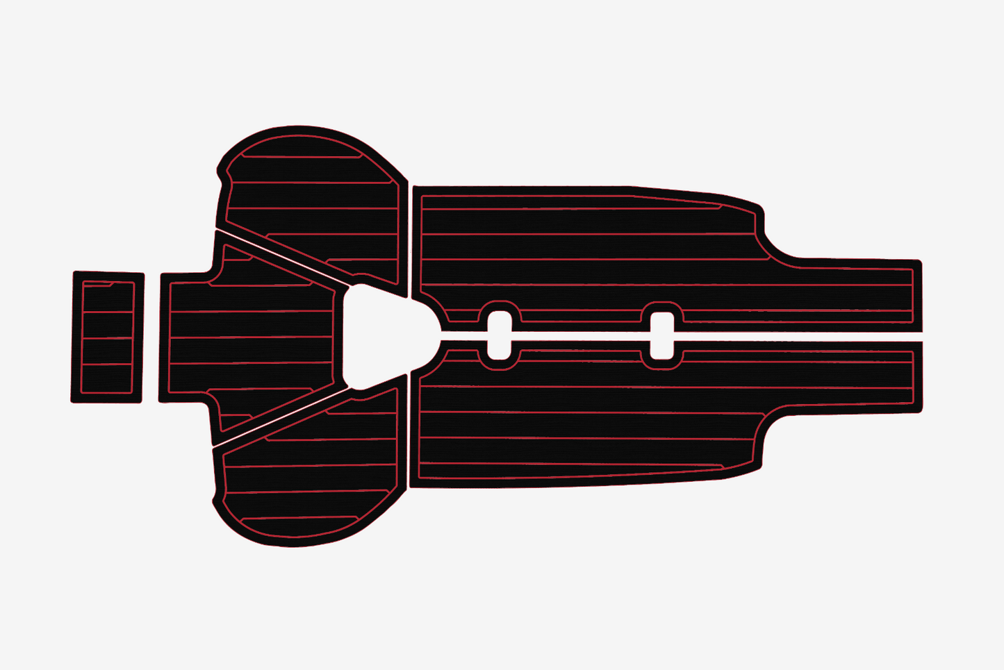 2003-2007 Beneteau 423 Cockpit 1/4"6mm EVA Foam carpet marine floor