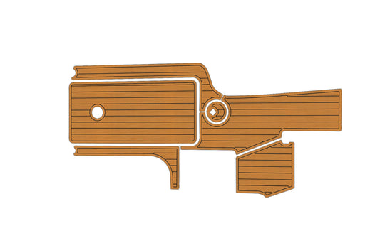 2014 malibu 23 Lsv Cockpit 1/4" 6mm EVA foam FAUX teak marine floor