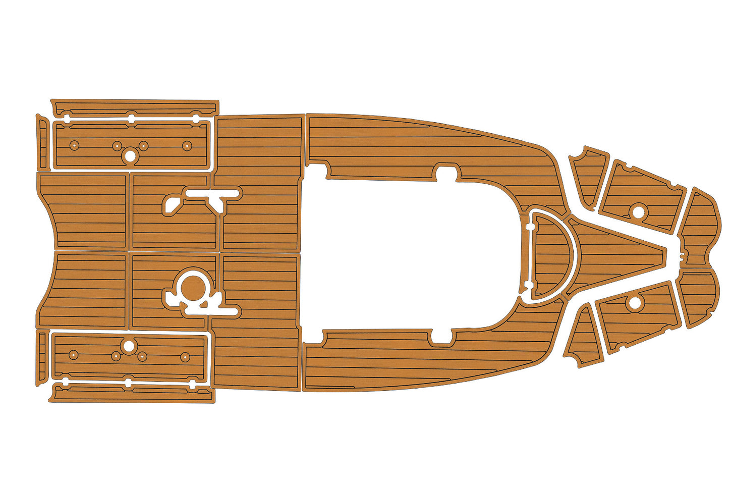 2007-2014 Sea Fox 256 CC Marine teak deck seadek EVA Foam Boat flooring