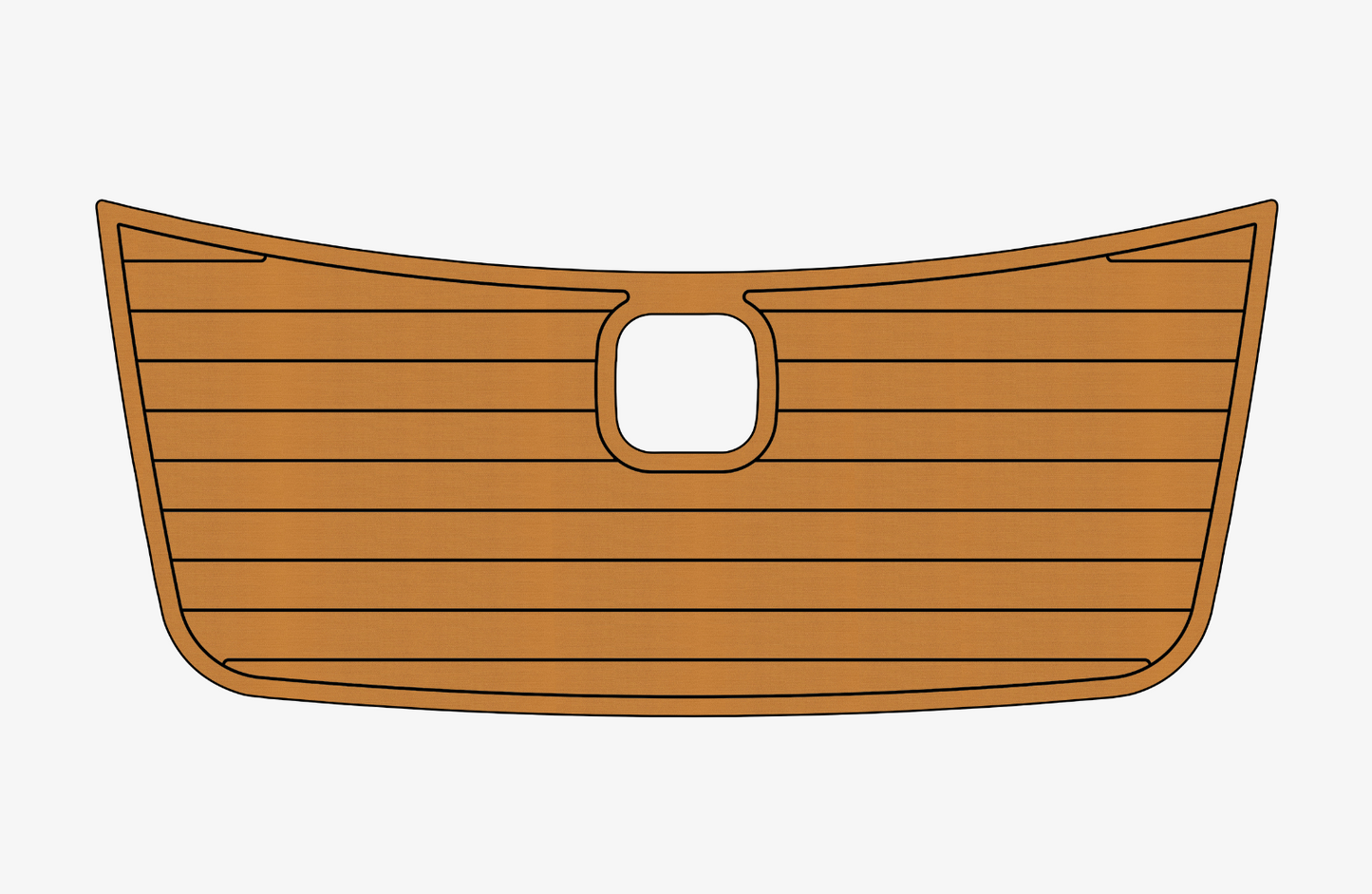 MALIBU MSP1 Anti-slip mat Custom EVA faux teak marine deck flooring