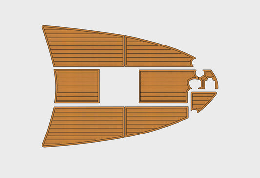 1997-2000 sea ray 270 Sundancer Bow 1/4"6mm EVA foam faux mat floor