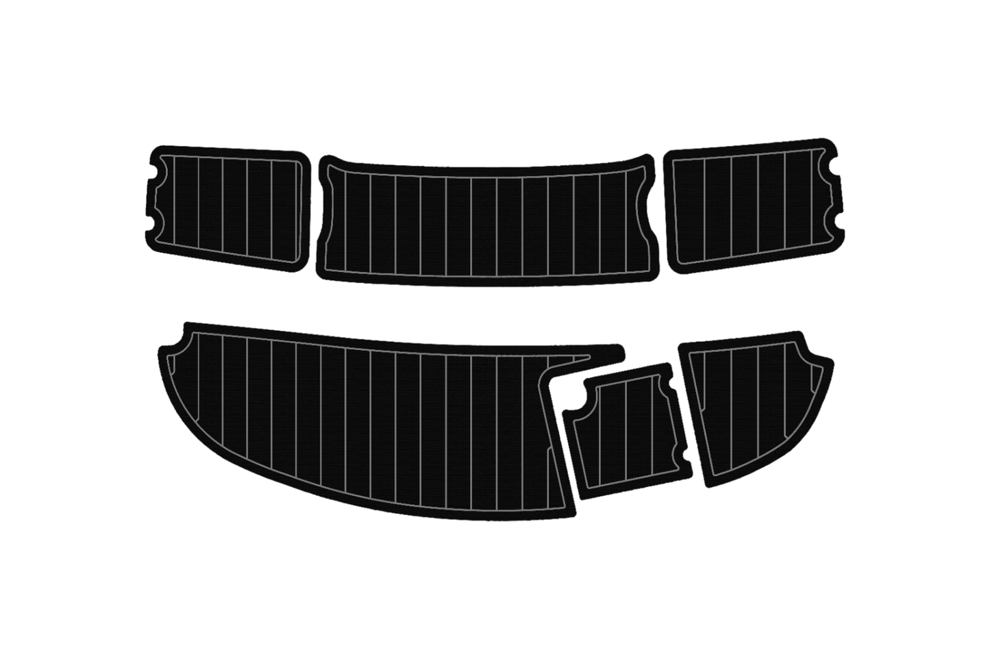 2003 CHAPRRAL 210 SS Swim platform 1/4"6mm EVA foam faux mat floor