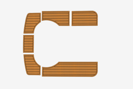1999-2004 Beneteau 361 Cockpit 1/4"6mm EVA Foam carpet marine floor