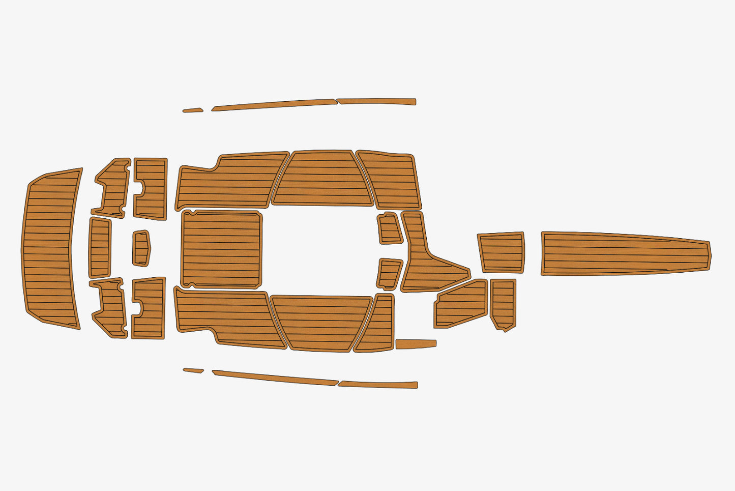 2019 Malibu TXi MO Closed Cockpit&Swimming platform 1/4" 6mm EVA Faux floor