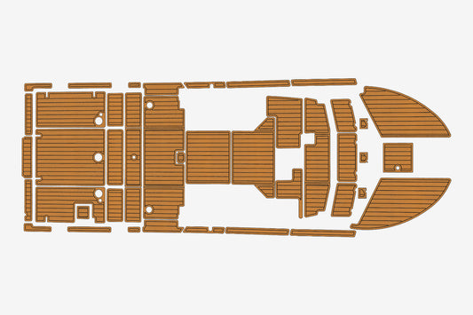 2017 RMX HCX 23 Marine teak deck EVA Foam Boat flooring