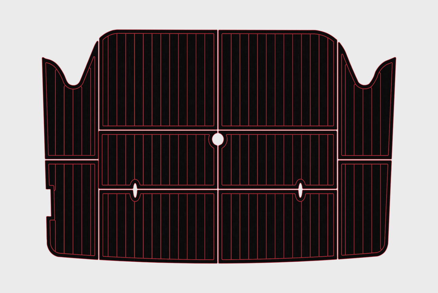 2001 Regal 2760 Swim platform 1/4"6mm EVA foam faux teak deck marine floor