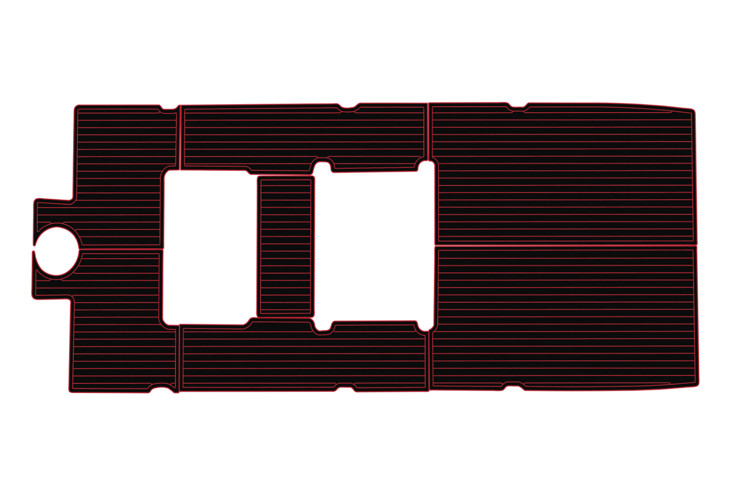 2016-2018 Carolina Skimmer 21 Cockpit 1/4"6mm EVA foam floor