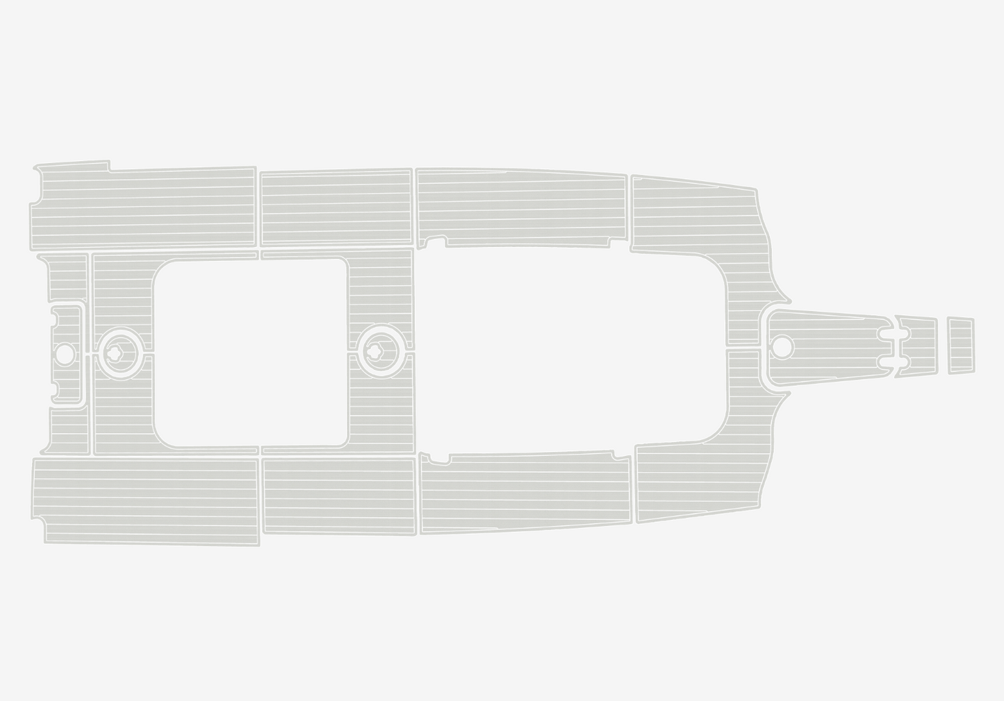 2022-2023 Sea Hunt 305 ULTRA Cockpit 1/4"6mm EVA Foam floor