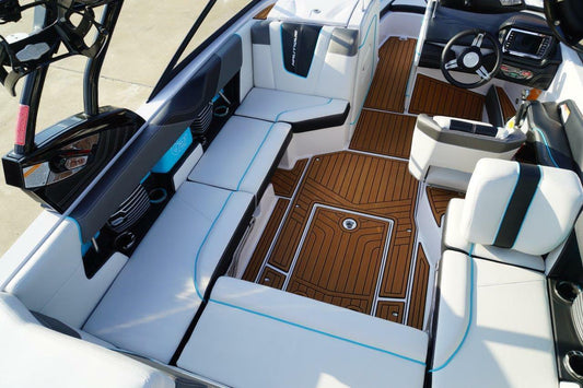 2014-2015 Nautique G21 Cockpit Swiming Platform Pads 1/4" 6mm EVA Teak Decking