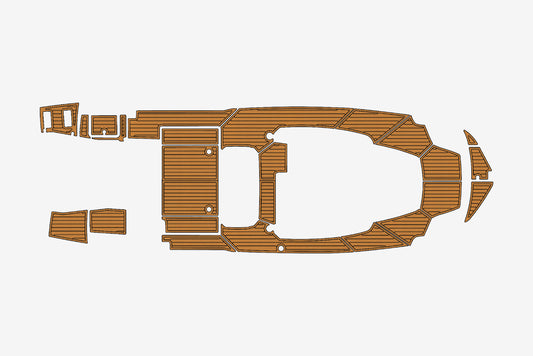 2019 Jeanneau Cap Camarat 9.0 WA Marine teak deck EVA Foam Boat flooring