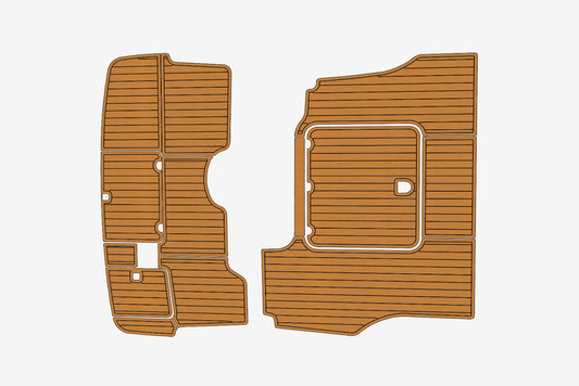 2000-2007 Cranchi 40 Atlantique Cockpit Swim platform 1/4"6mm EVA Foam mat floor