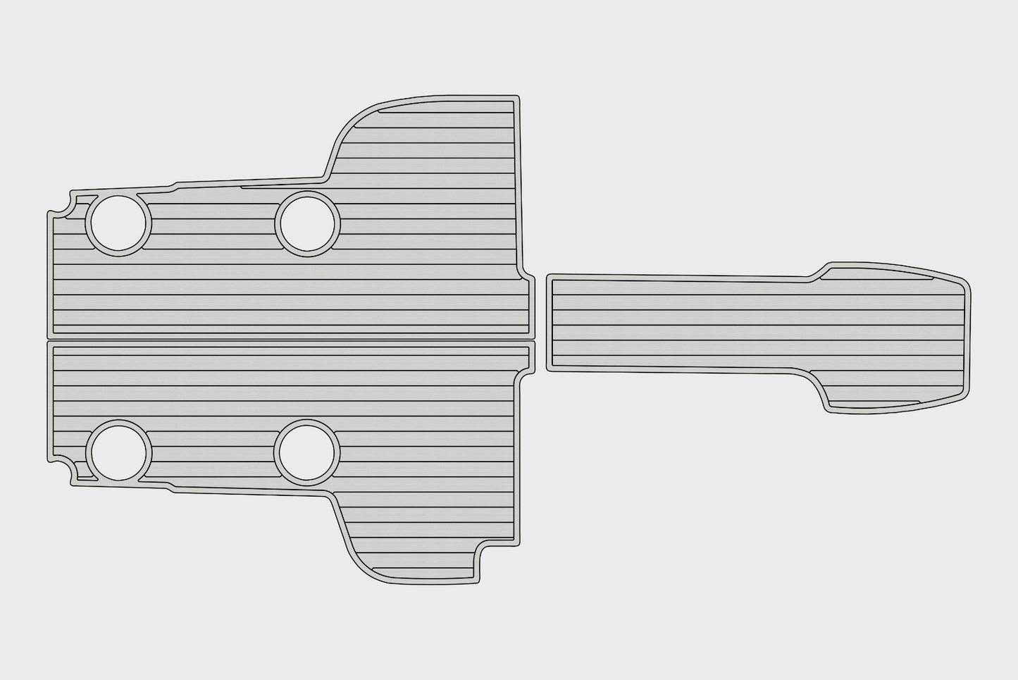 ProKat 25 Cockpit 1/4"6mm EVA Foam floor