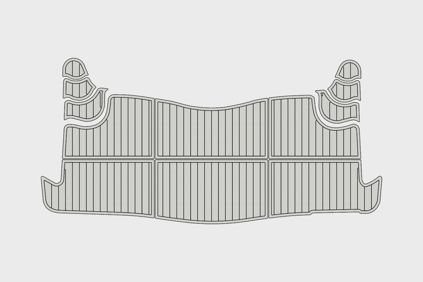 1998-1999 Maxum 4100 SCR Swim platform 1/4"6mm EVA Foam faux mat floor