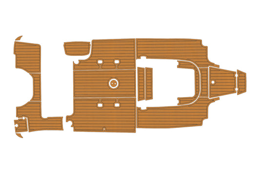 2019-2023 Robalo 242 Explorer Cockpit Swim platform 1/4"6mm EVA Faux foam floor