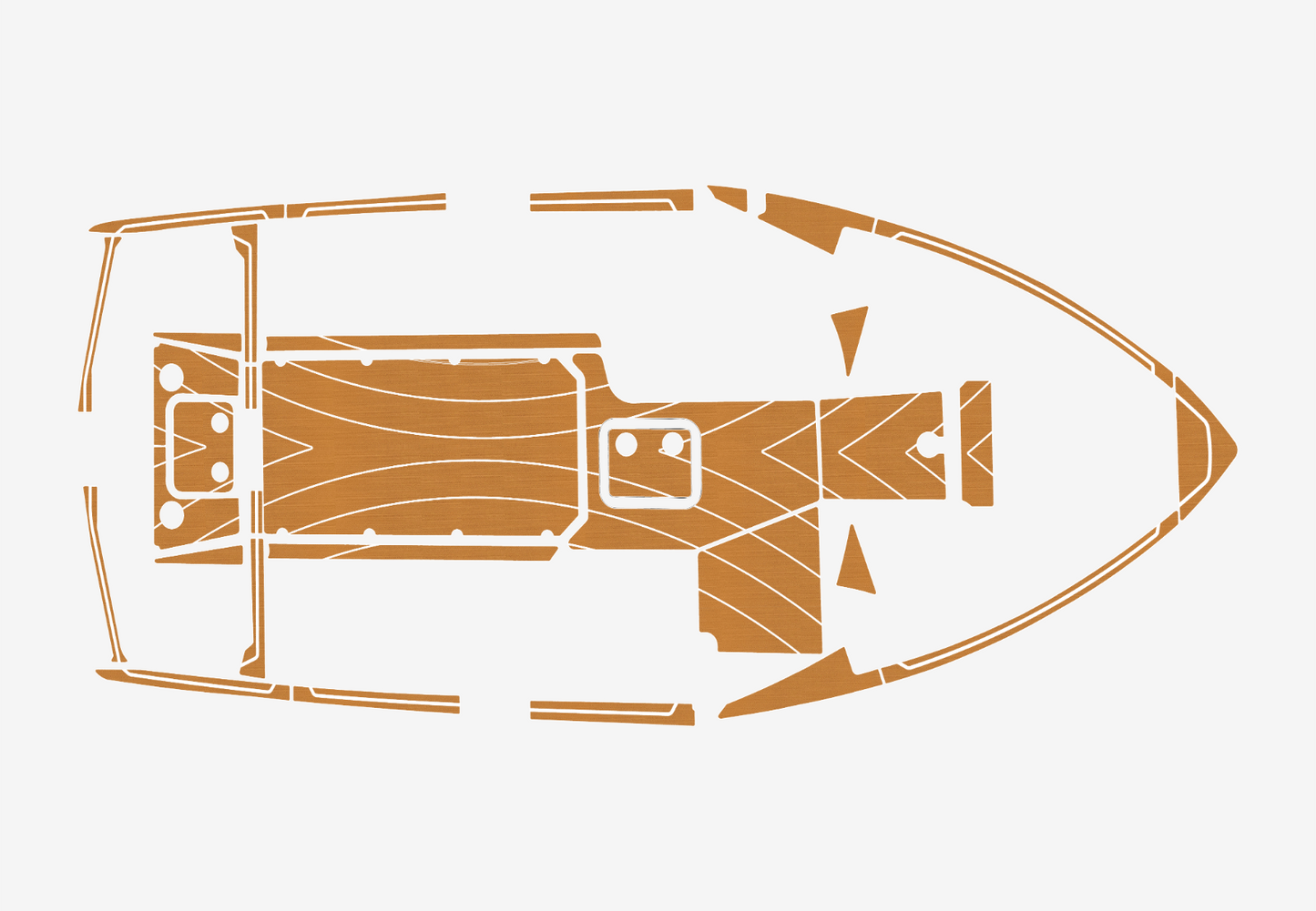 2021-2022 Malibu 23 lsv Wakesetter Cockpit Swim platform 1/4"6mm EVA Foam floor