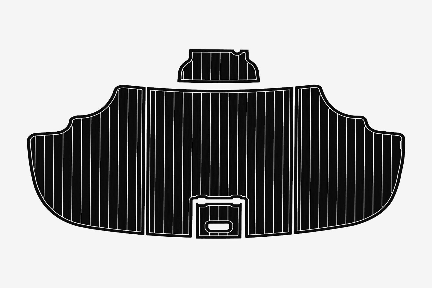 2004-2006 Doral 33 Swim platform 1/4"6mm EVA Foam carpet marine floor