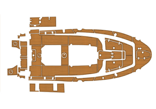 2019-2023 SEA HUNT 275 ULTRA se cc Cockpit Swim platform 1/4"6mm EVA Foam floor