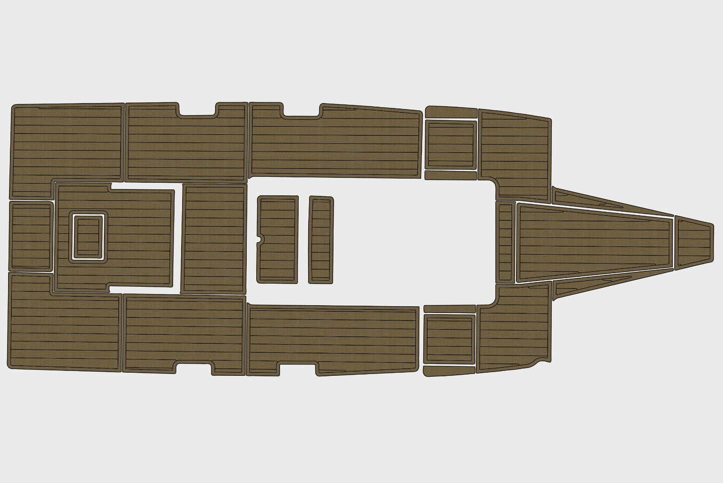 2002-2003 Regulator 26 FS Cockpit 1/4"6mm EVA Foam mat floor