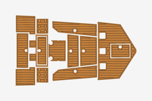 2020 Ranger RB 200 Anti-slip Custom EVA faux mat marine flooring