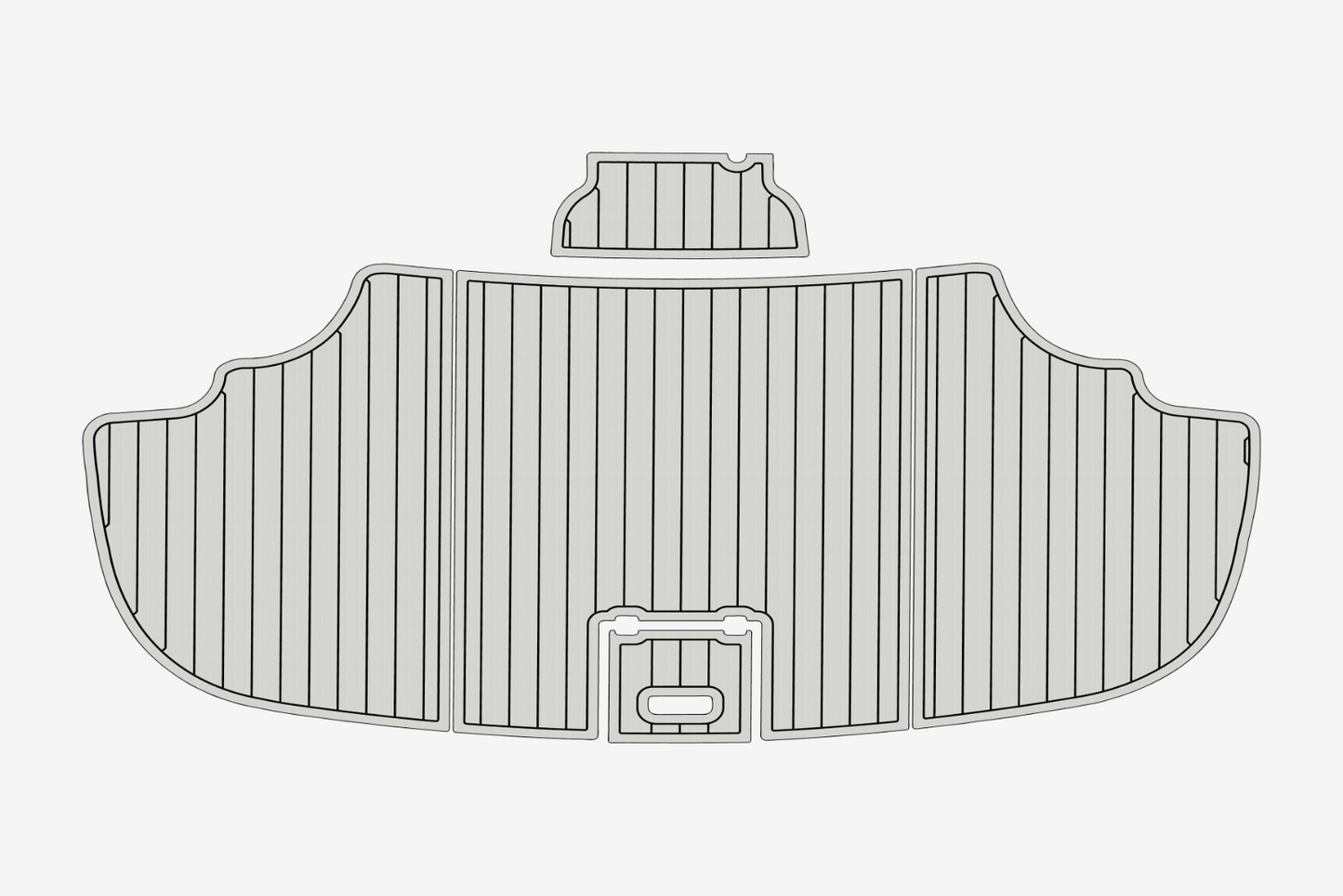 2004-2006 Doral 33 Swim platform 1/4"6mm EVA Foam carpet marine floor
