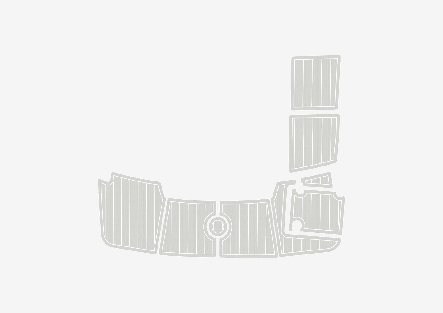 2014-2016 Monterey 186 MS Swim platform 1/4"6mm EVA Foam floor