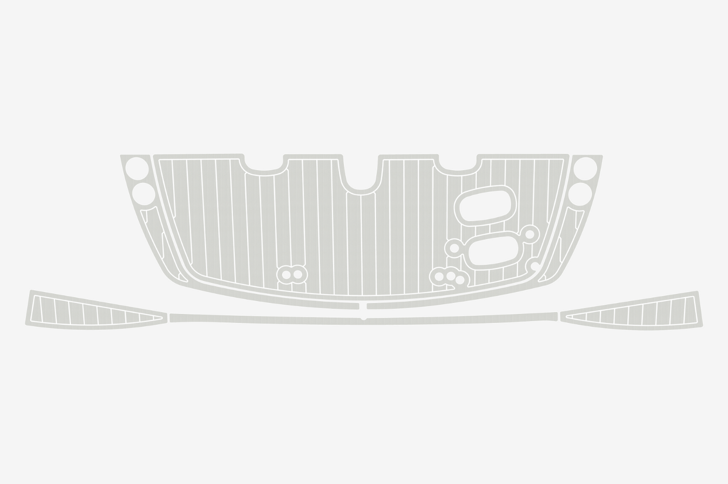 2016 Bennington Misc Anti-slip mat Custom EVA teak marine deck flooring