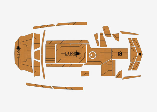 2019 AXIS A22 Marine teak deck EVA Foam Boat flooring