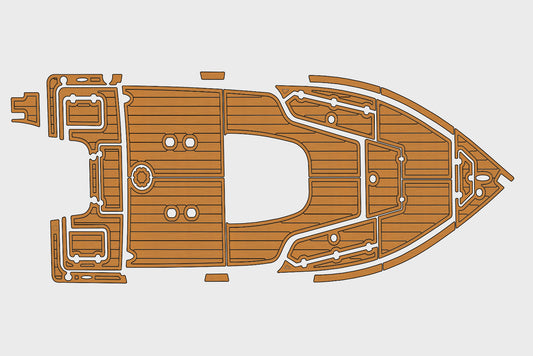 2018-2024 Bulls Bay 2200 Cockpit Swim platform bow 1/4"6mm EVA Foam fuax floor