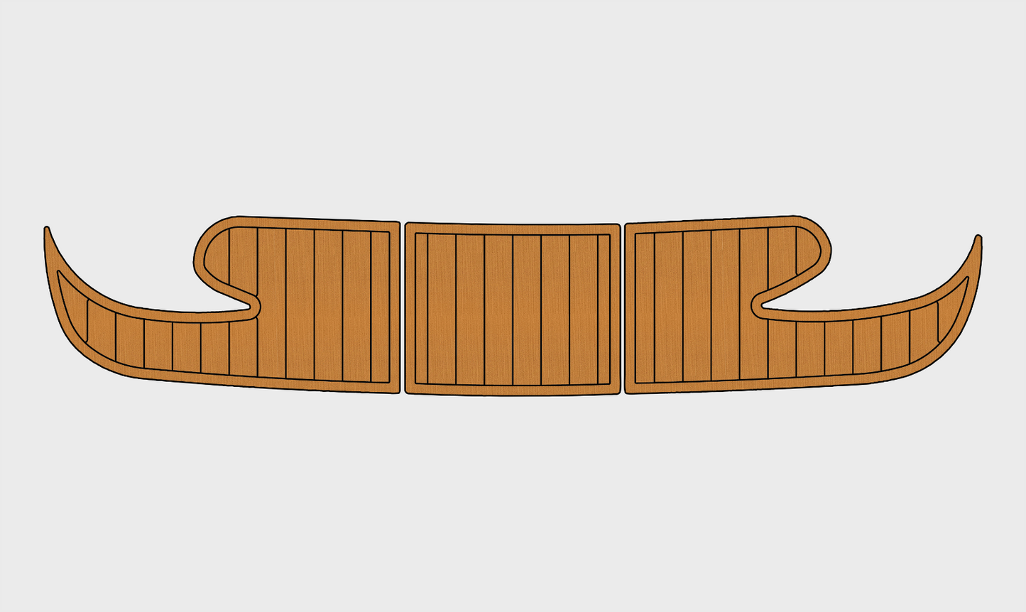 1995-1997 Rinker 232 Captiva Cuddy Cockpit Swim platform 1/4"6mm EVA foam floor