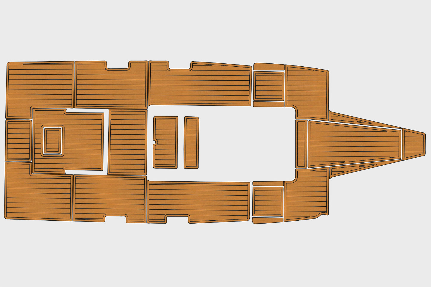 2002-2003 Regulator 26 FS Cockpit 1/4"6mm EVA Foam mat floor