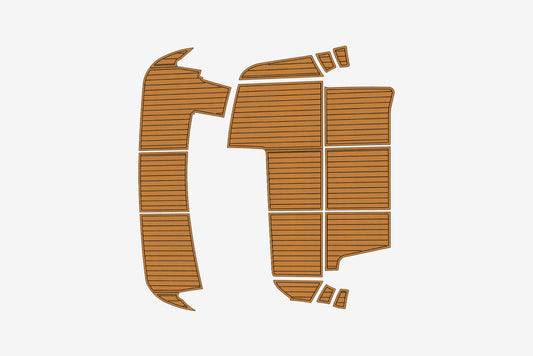 Beneteau Flyer 42 Anti-slip mat Custom EVA teak marine deck flooring