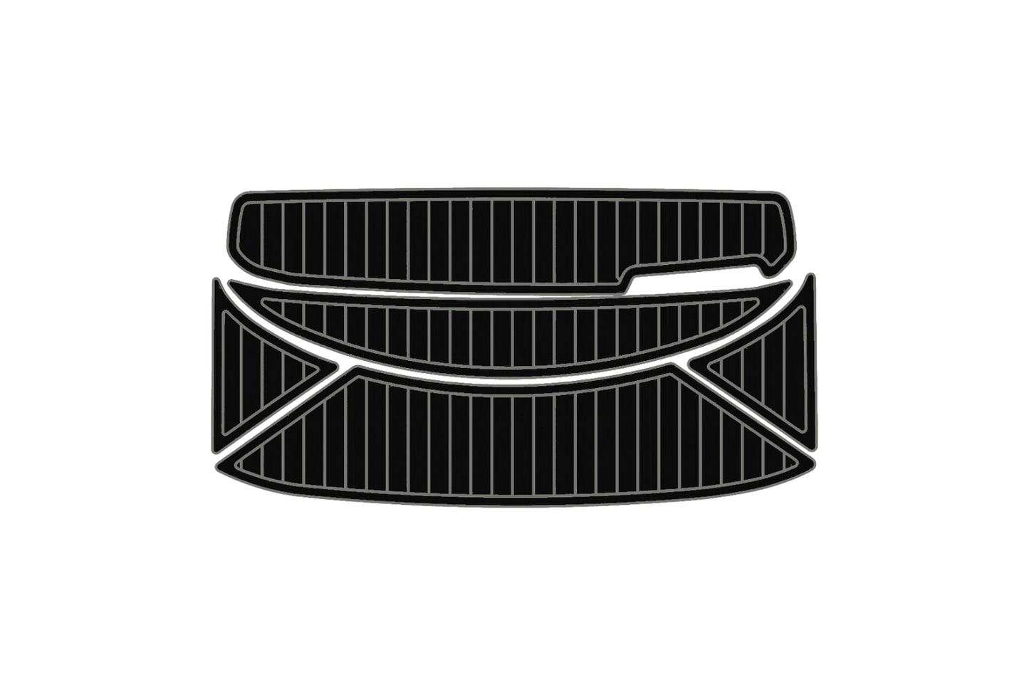 1998 Bayliner 2050 Marine teak deck EVA Foam Boat flooring