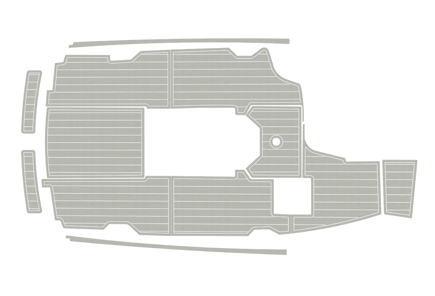 1994 Mastercraft Prostar Marine teak deck EVA Foam Boat flooring
