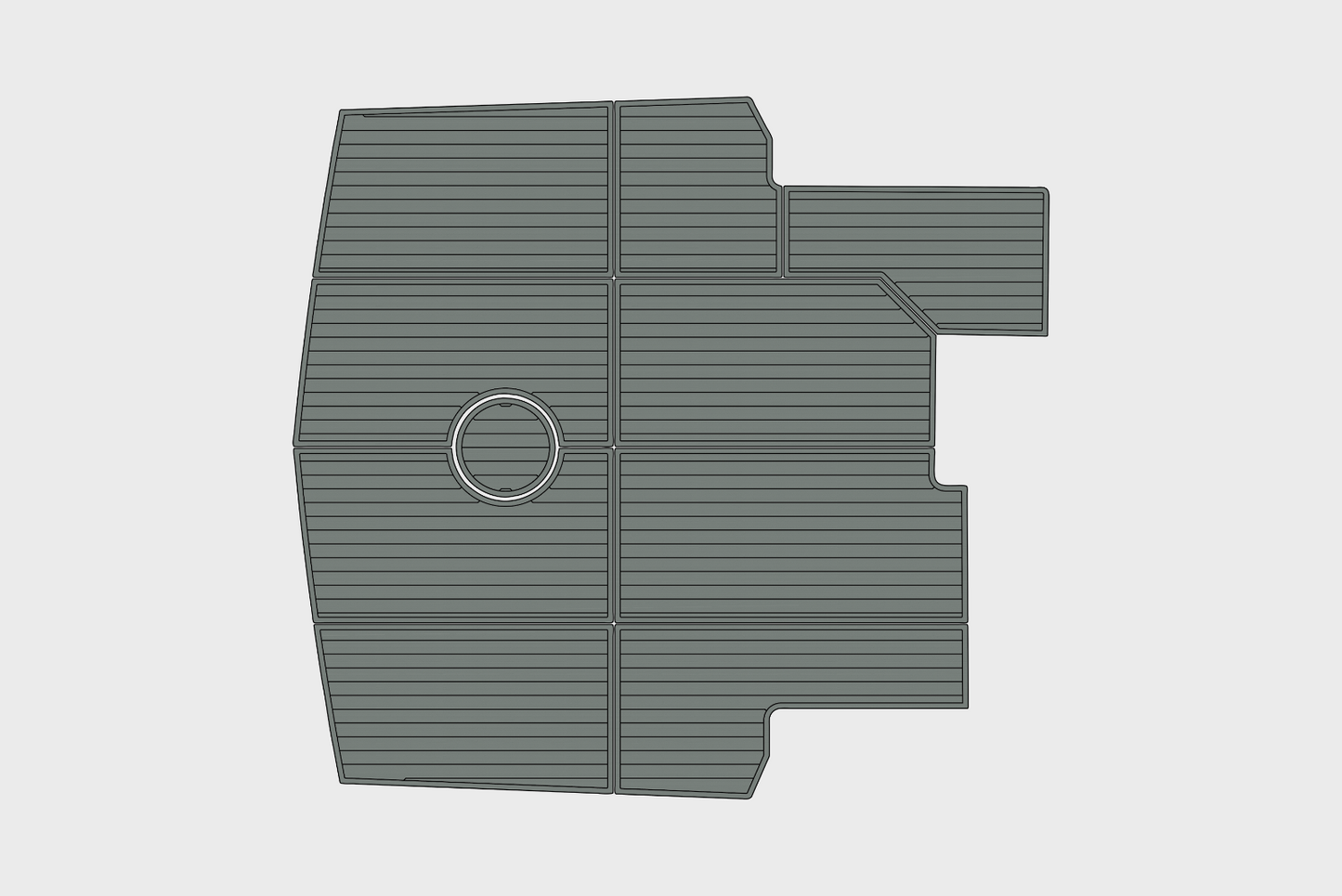 Nordic Tug 42 Cockpit 1/4"6mm EVA Foam floor