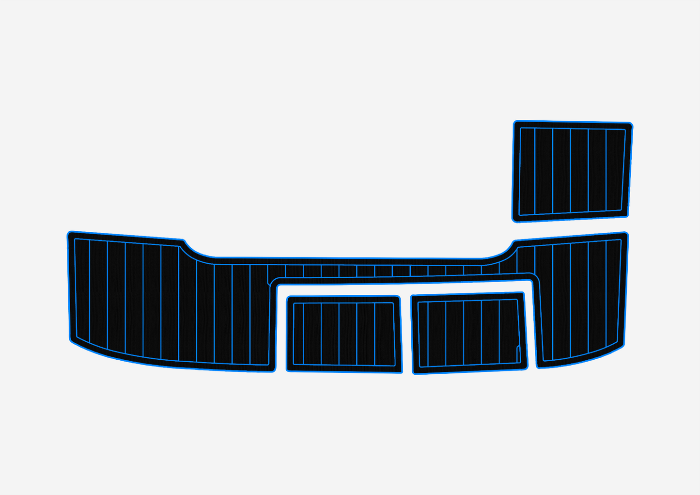 2000-2002 cobalt 292 SP Swim platform 1/4"6mm EVA floor