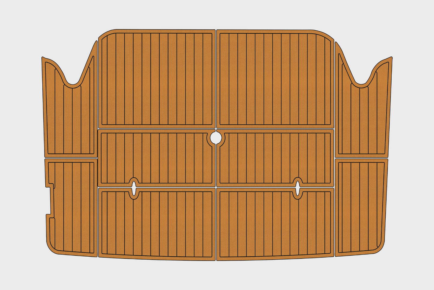 2001 Regal 2760 Swim platform 1/4"6mm EVA foam faux teak deck marine floor