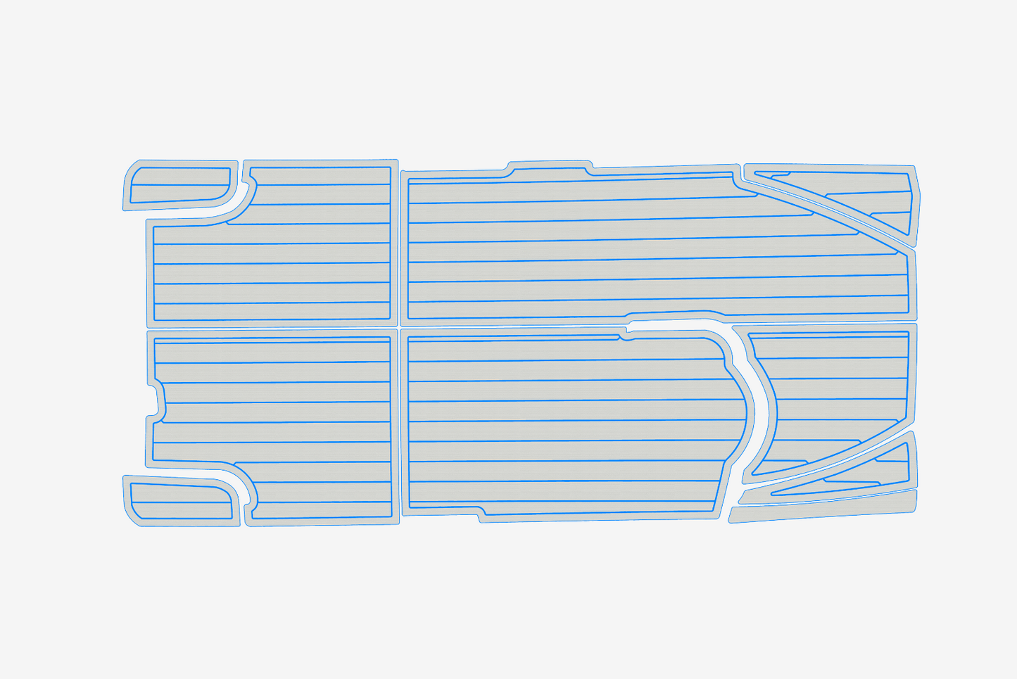 2009-2013 Boston Whaler 15 Super Sport Anti-slip Custom EVA marine deck flooring