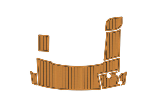 2012-2018 crownline 285 SS swim platform 1/4" 6mm EVA Foam Teak Marine floor