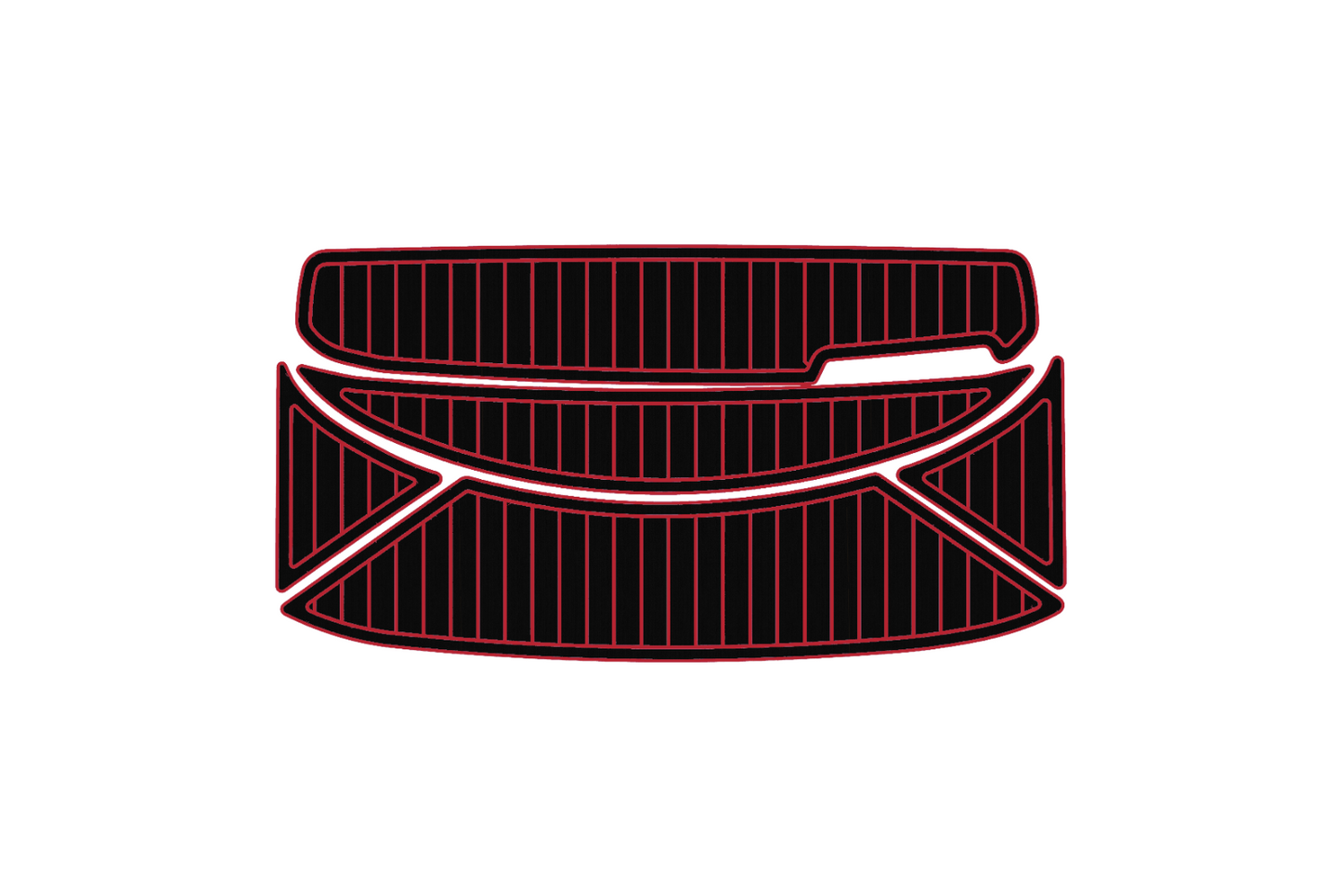 1998 Bayliner 2050 Marine teak deck EVA Foam Boat flooring