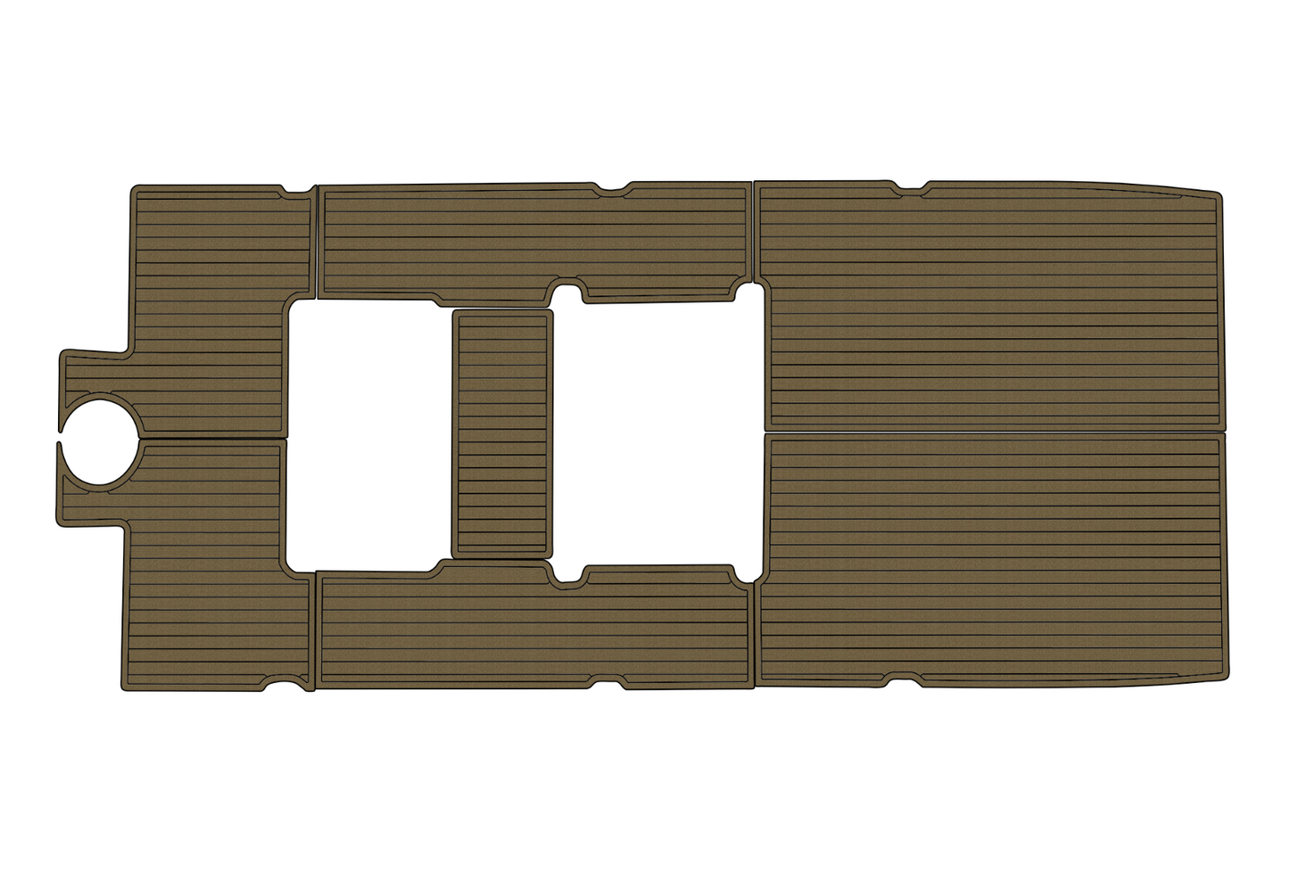 2016-2018 Carolina Skimmer 21 Cockpit 1/4"6mm EVA foam floor