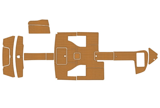 2012-2016 Cobalt 296 Cockpit Swim platform bow 1/4"6mm EVA foam faux mat floor