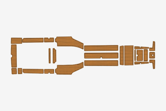 2004-2006 Advantage Party Cat 28 Cockpit Pads 1/4" 6mm EVA Teak deck floor