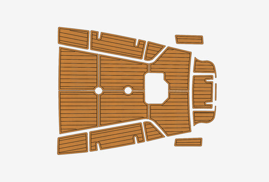 1999-2000 Celestial 50 Pilothouse Cockpit 1/4"6mm EVA Foam carpet marine floor