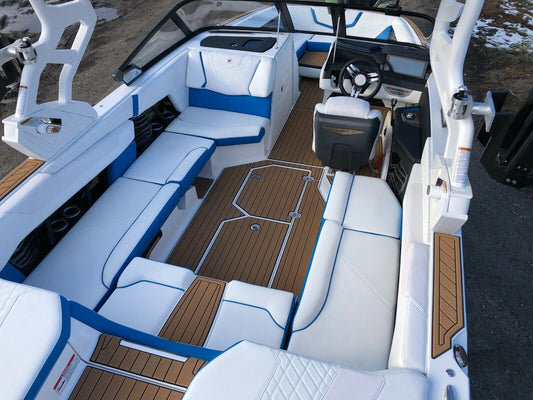 2019-2021 Nautique G23 Cockpit Swiming Platform Pads 1/4" 6mm EVA Teak Decking